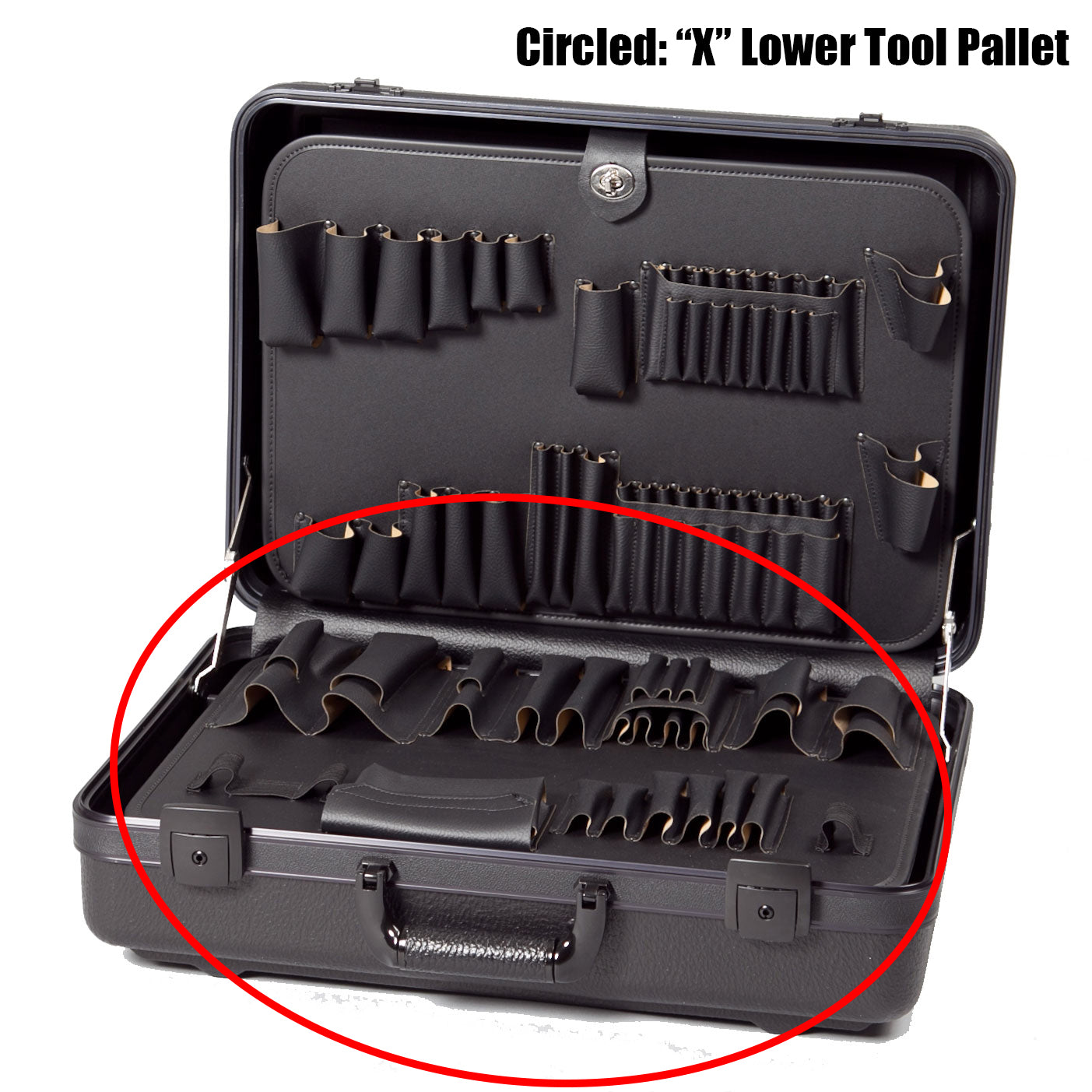 Palette d'outils Crawford Tool X, partie inférieure