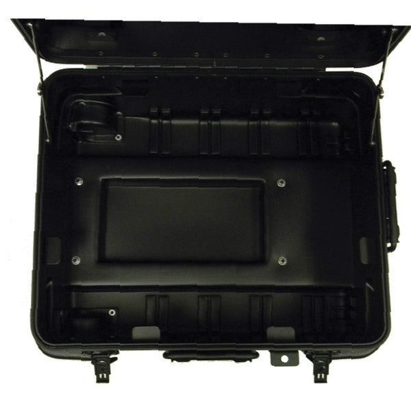 Coffret à outils militaire à roulettes Crawford M350B-3C53C6, 10 pouces, noir, avec palettes 3C5 et 3C6