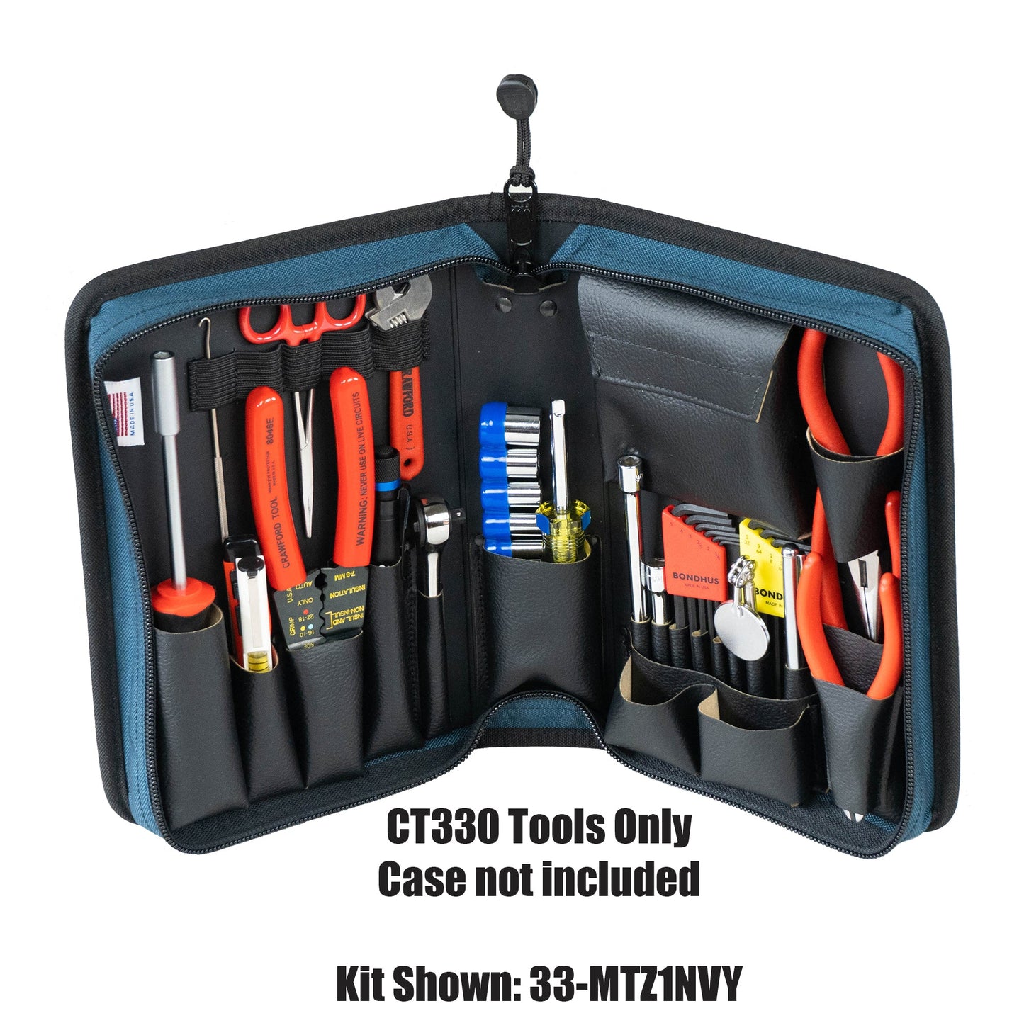 Coffret d'outils Crawford CT330 Mini pour ingénieur biomédical - Outils de la série 33 uniquement