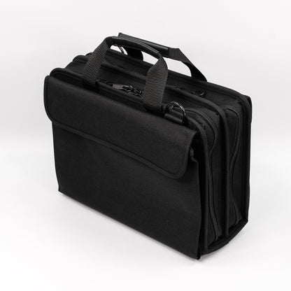 Trousse à outils Crawford Deluxe pour photocopieur avec tournevis JIS Vessel - 48V-255BLK, dans une mallette à outils zippée à 2 compartiments.