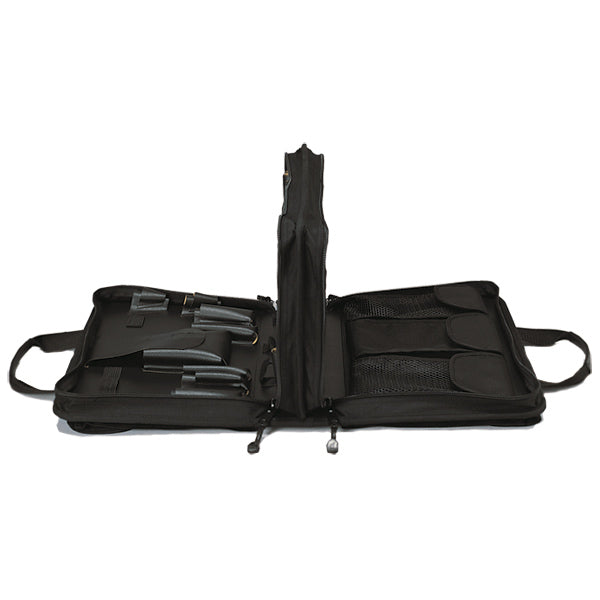 Trousse à outils Crawford Deluxe pour photocopieur avec tournevis JIS Vessel - 48V-255BLK, dans une mallette à outils zippée à 2 compartiments.