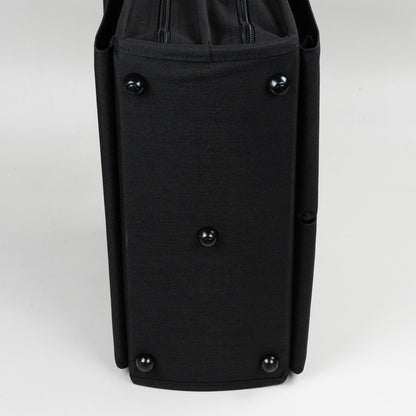 Trousse à outils Crawford Metric pour techniciens de maintenance sur site - 55M-259BLK, dans une mallette zippée à 2 compartiments avec rangement pour ordinateur portable.