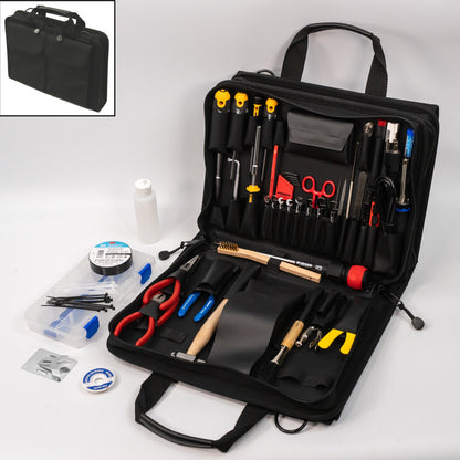Trousse d'outils de base pour photocopieur Crawford - 40-155BLK dans une mallette à fermeture éclair