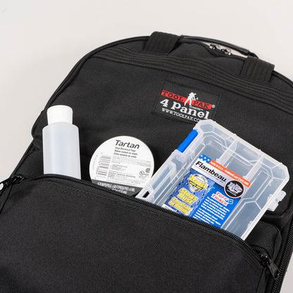 Trousse d'outils de base pour photocopieur Crawford - 40-BP4 dans une mallette à outils zippée à 4 panneaux type sac à dos