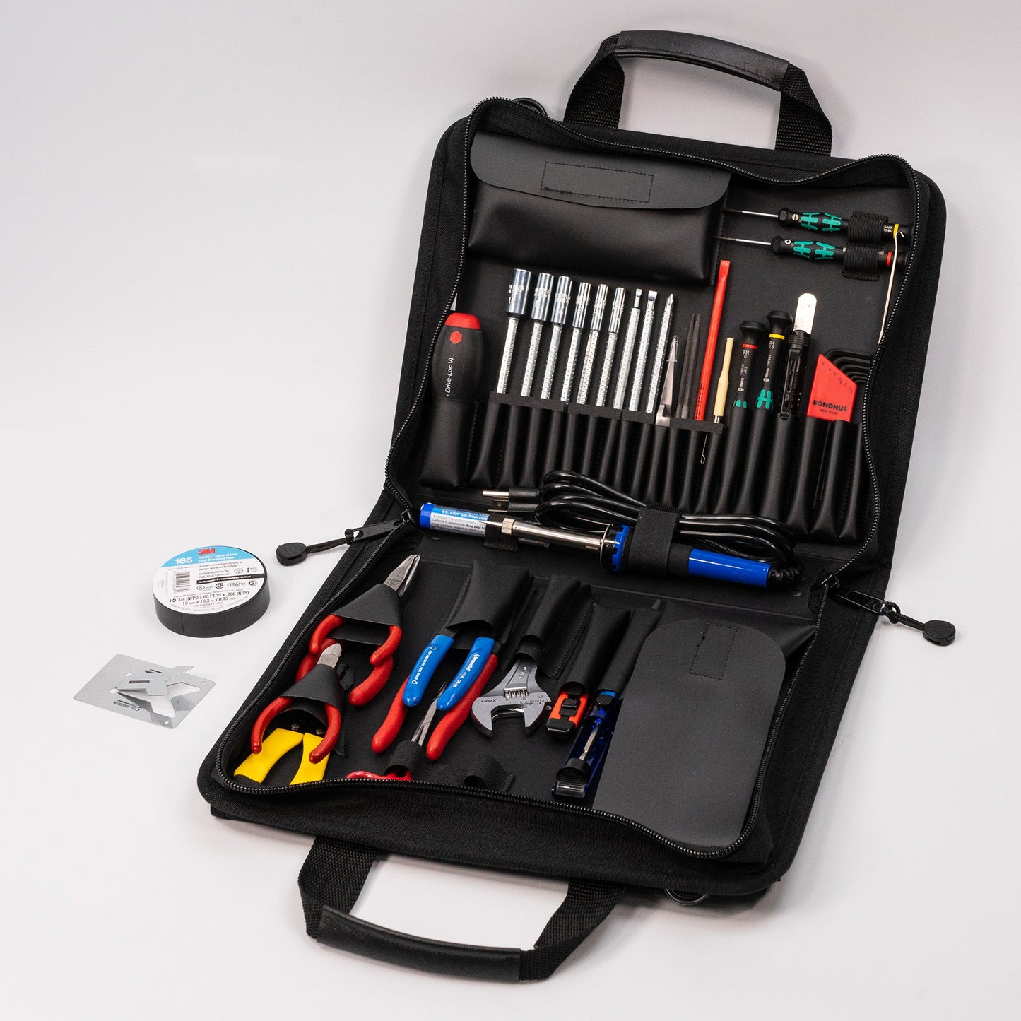 Kit d'outils compacts pour fermeture éclair Crawford Metric Field Service - 49M-121BLK