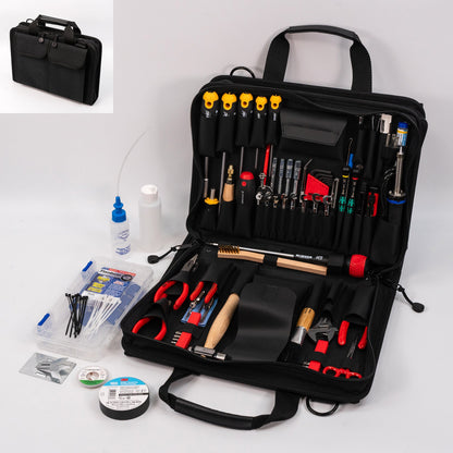 Trousse d'outils haut de gamme Crawford pour photocopieurs - 52-155BLK dans une mallette à fermeture éclair