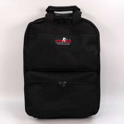 Trousse à outils haut de gamme Crawford pour photocopieurs - 52-BP6, étui à outils à 6 panneaux de type sac à dos avec fermeture éclair