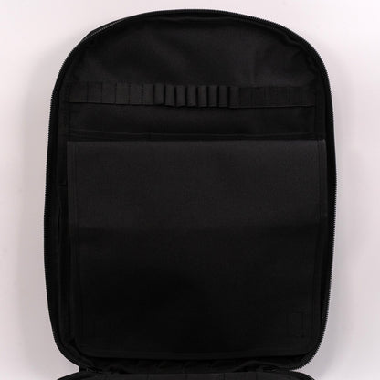 Trousse à outils haut de gamme Crawford pour photocopieurs - 52-BP6, étui à outils à 6 panneaux de type sac à dos avec fermeture éclair