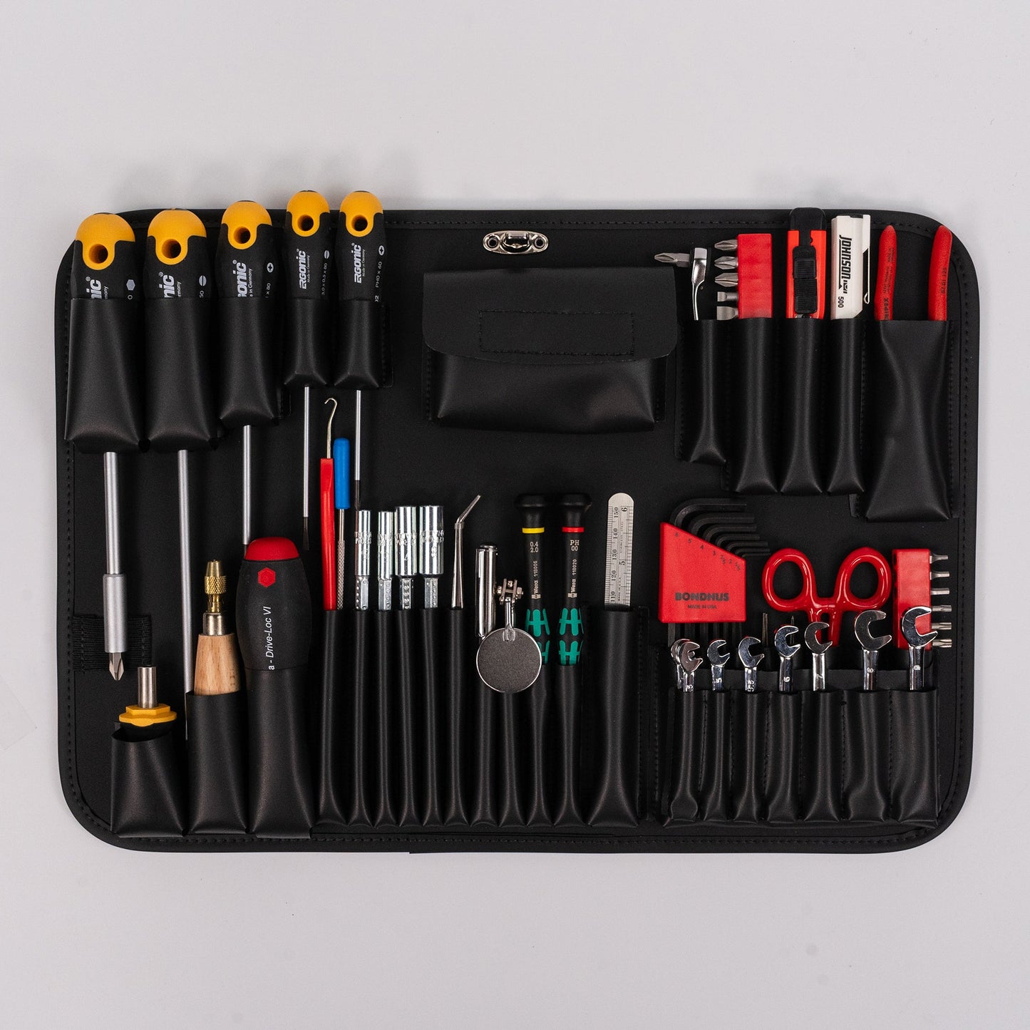 Kit d'outils pour photocopieur Crawford Premium - 52-G258 dans une mallette à outils Ultimate Gladiator 8 Deep