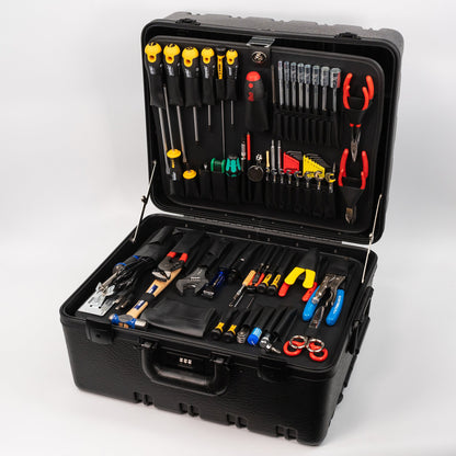 Trousse à outils haut de gamme Crawford pour techniciens de terrain - 89-W369