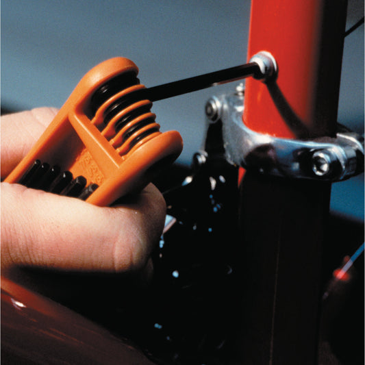 Clé hexagonale pliable Bondhus 12550 Gorilla Grip (pouces + métrique)