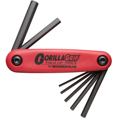 Bondhus 12522 Gorilla Grip Fold-Up Inch + Metric Twin Pack (12589+12587)