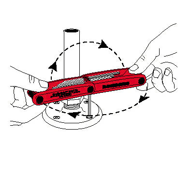 Bondhus 12634 Gorilla Grip Torx pliable 8 pièces T9 à T40