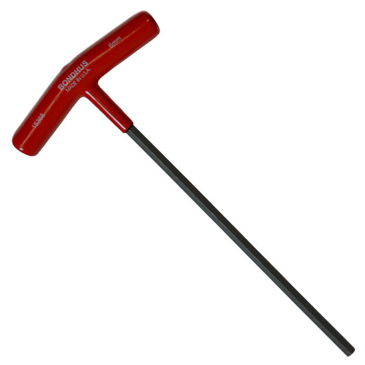 Clé hexagonale à poignée en T Bondhus 15368 de 6 mm, longueur 9 pouces