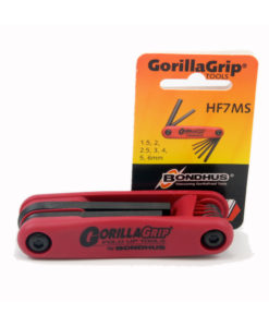 Clé hexagonale pliable Bondhus 12587 Gorilla Grip métrique 2 mm à 8 mm