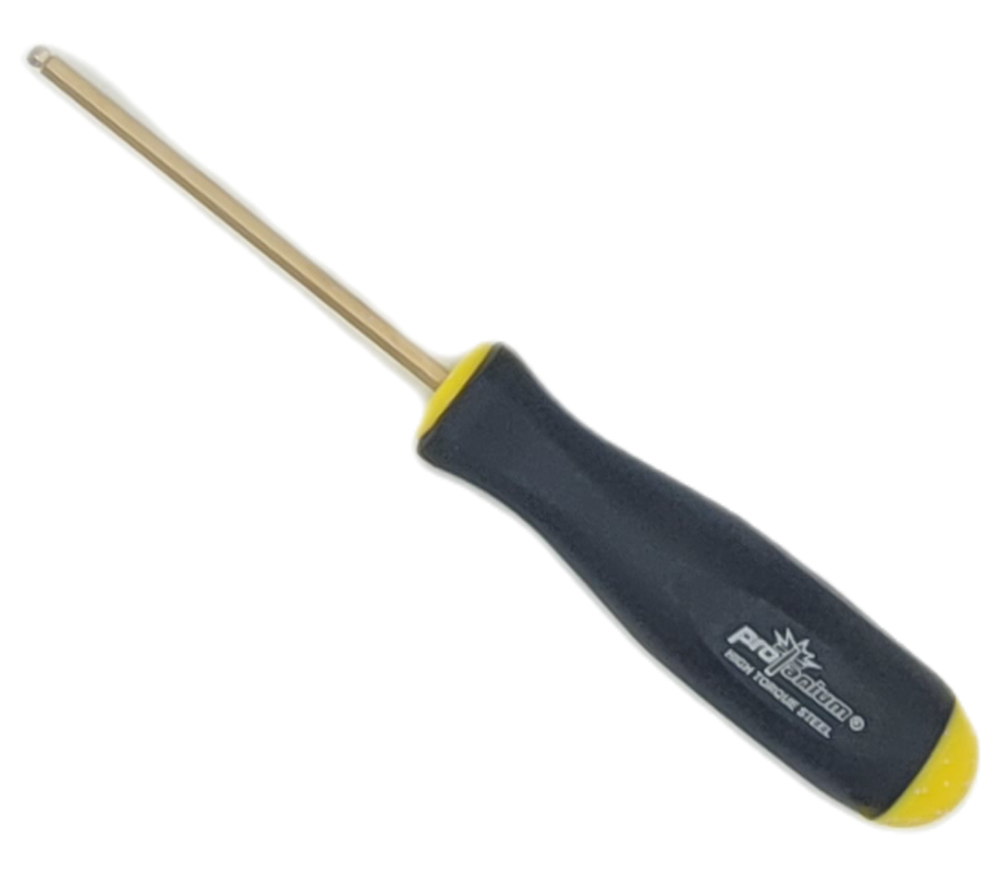 Tournevis à tête sphérique Bondhus 10709, lame longue 5/32 x 7,4 pouces.