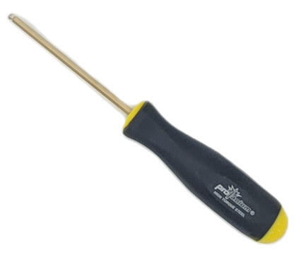 Tournevis à tête sphérique Bondhus 10709, lame longue 5/32 x 7,4 pouces.