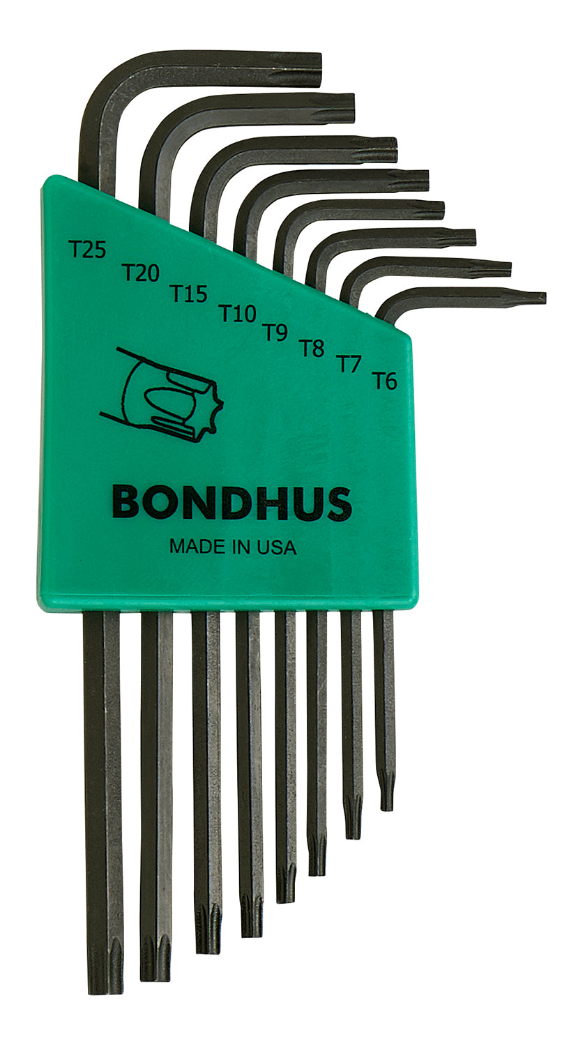 Jeu de clés Torx Bondhus 31832 (T6 à T25) - 8 pièces
