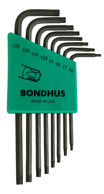 Jeu de clés Torx Bondhus 31832 (T6 à T25) - 8 pièces