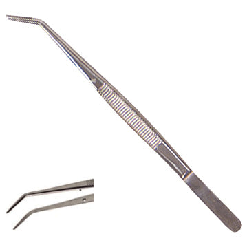 Pince à épiler à pointe courbe Crawford Tool 8861 (6 pièces)