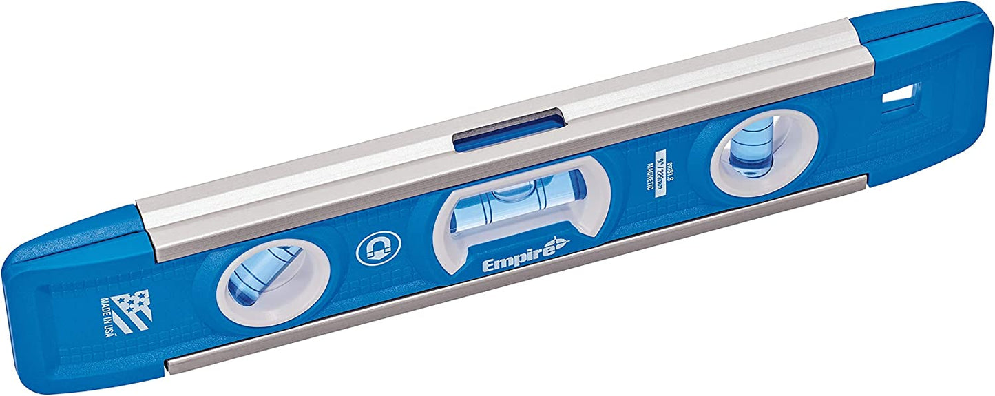 Empire Level EM81.9 True Blue Professional Torpedo Level 9 Magnétique