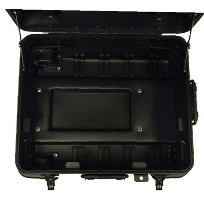 Coffret à outils militaire à roulettes Crawford M350B-3C53C6, 10 pouces, noir, avec palettes 3C5 et 3C6