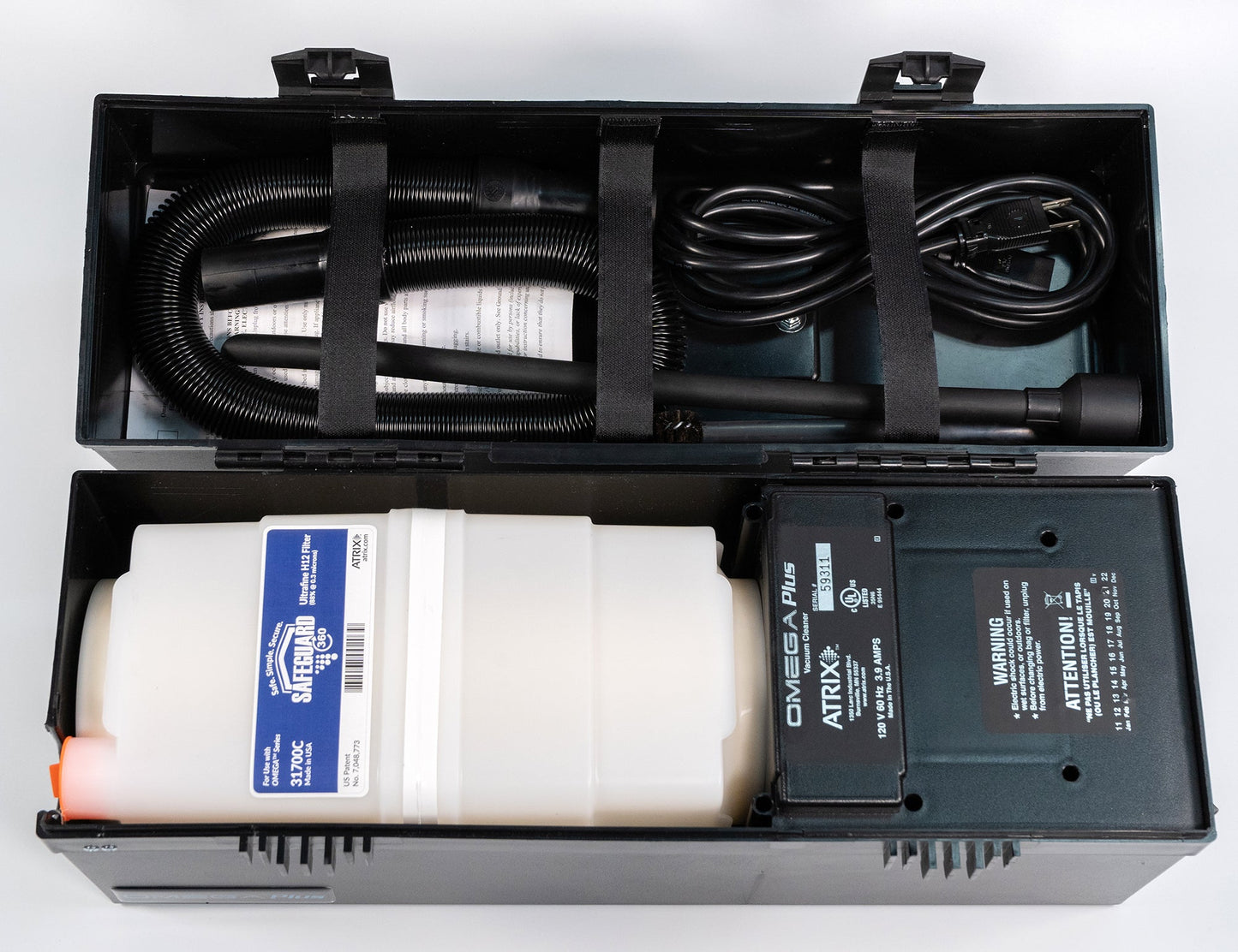 Aspirateur Atrix VACOMEGA Omega Plus ESD Safe