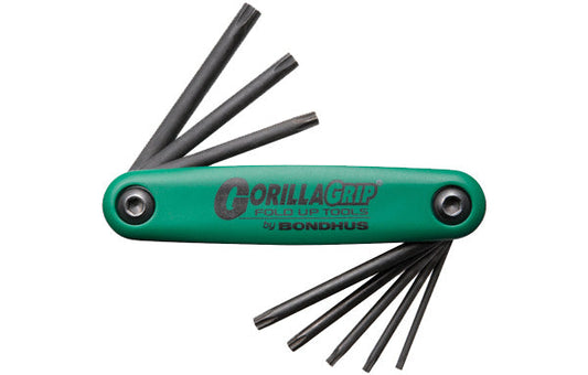 Bondhus 12634 Gorilla Grip Torx pliable 8 pièces T9 à T40