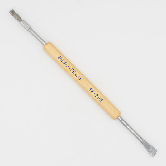 Aide au soudage Beau Tech SH-20K, brosse en acier inoxydable et grattoir biseauté