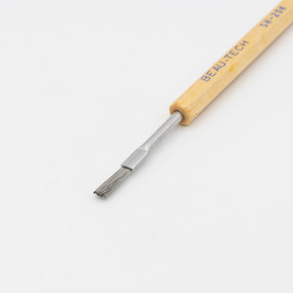 Aide au soudage Beau Tech SH-20K, brosse en acier inoxydable et grattoir biseauté