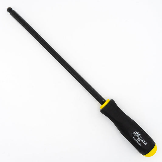 Tournevis à tête sphérique Bondhus 10714, lame longue 3/8 x 9,9 pouces.