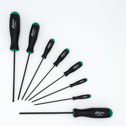 Jeu de tournevis Torx Bondhus 34532 T6-T25 à code couleur, manche à 2 composants, ensemble de 8 pièces
