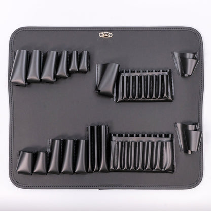 Coffret à outils militaire à roulettes Crawford M350B-3W3X 10 pouces noir avec palettes 3W et 3X