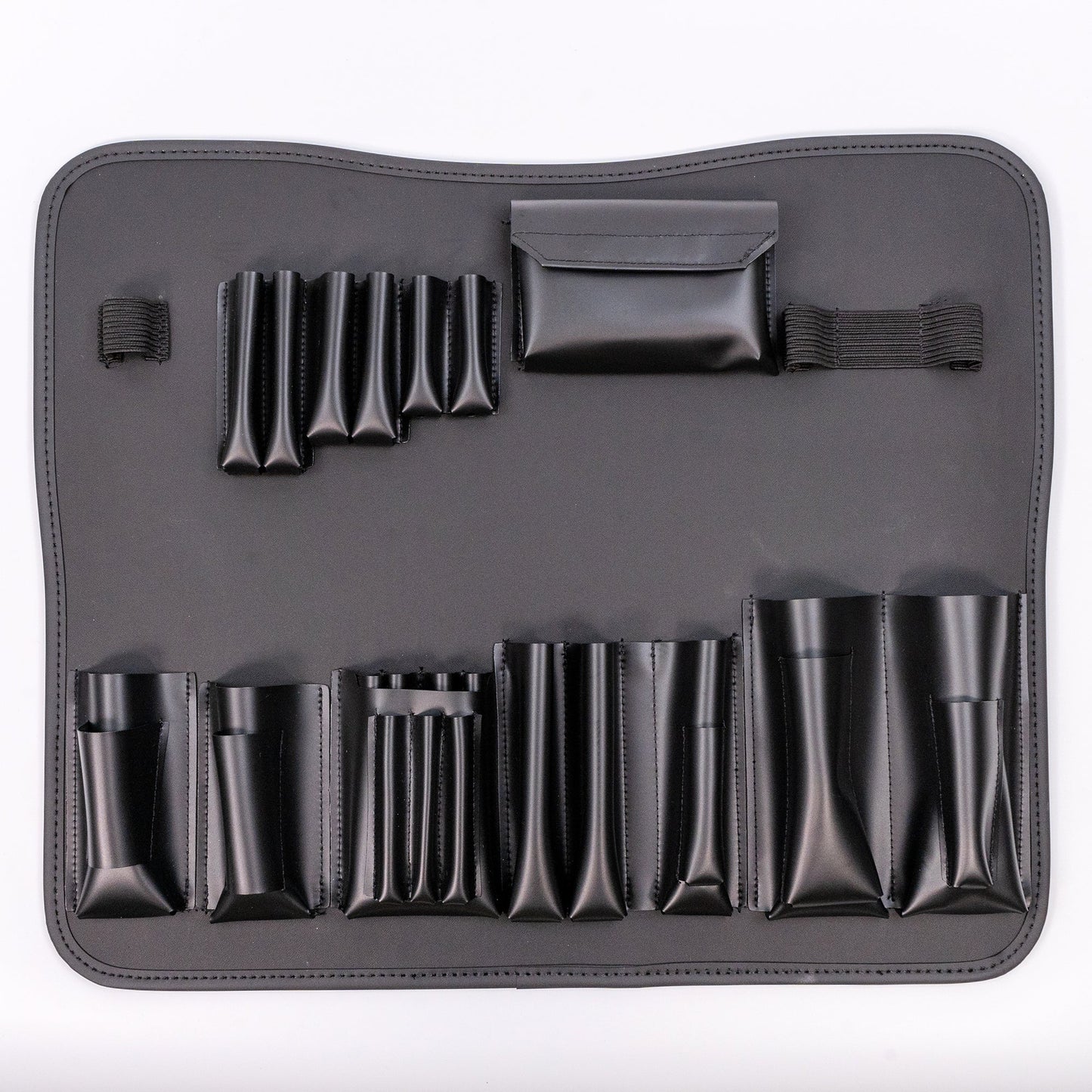 Coffret à outils militaire à roulettes Crawford M350B-3W3X 10 pouces noir avec palettes 3W et 3X