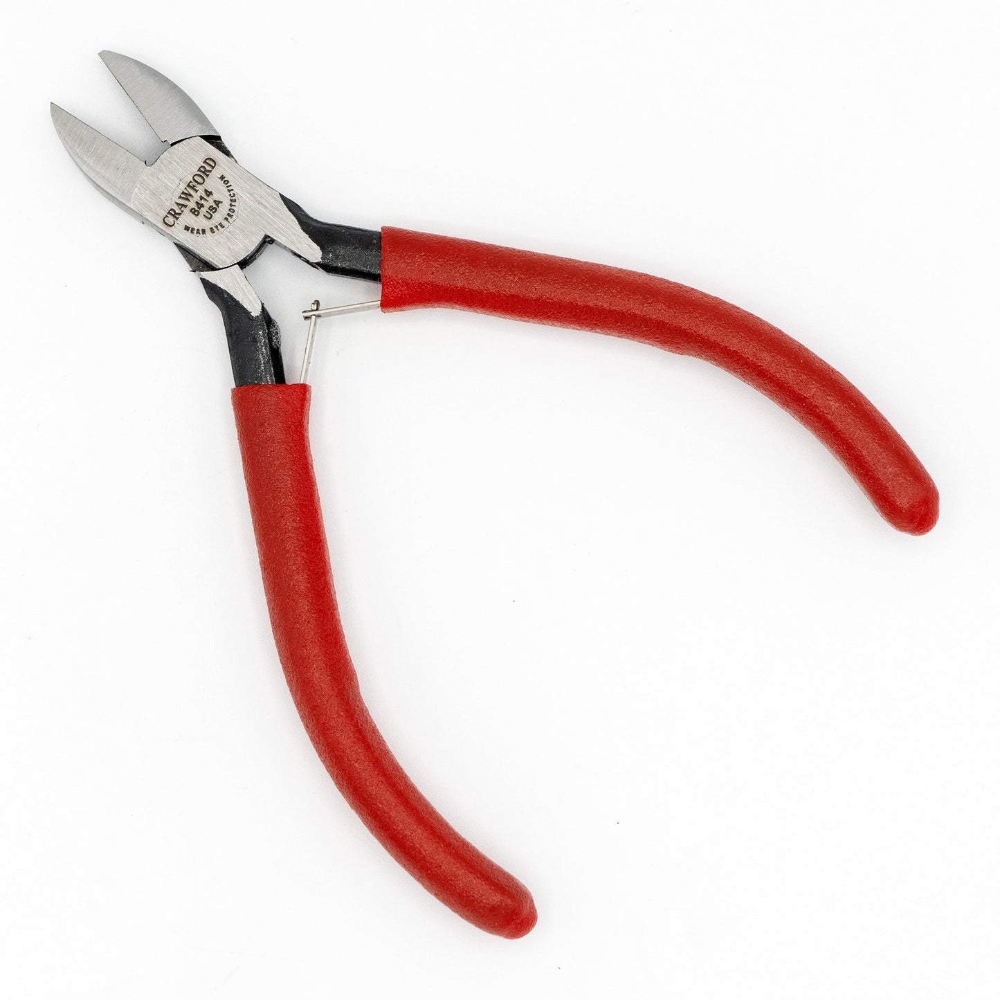 Pince coupante diagonale miniature Crawford Tool 8414, coupe à ras