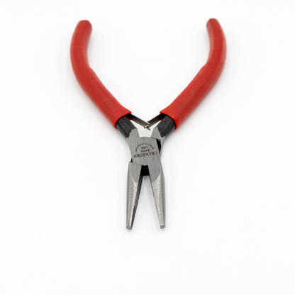 Pince à bec long miniature Crawford Tool 8430 avec mâchoires dentelées, pince à bec chaîne miniature
