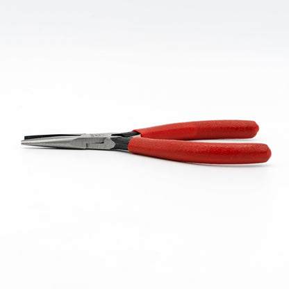 Pince à bec long miniature Crawford Tool 8430 avec mâchoires dentelées, pince à bec chaîne miniature