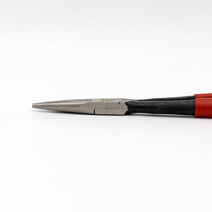 Pince à bec long miniature Crawford Tool 8634 avec mâchoires dentelées (à bec en chaîne)