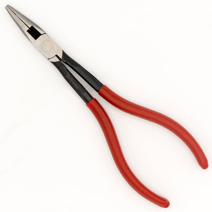 Pince à bec long miniature Crawford Tool 8634 avec mâchoires dentelées (à bec en chaîne)