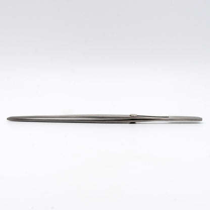 Pince à épiler à verrouillage coulissant Crawford Tool 8765 de 16,5 cm avec embouts plats émoussés