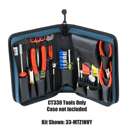 Coffret d'outils Crawford CT330 Mini pour ingénieur biomédical - Outils de la série 33 uniquement