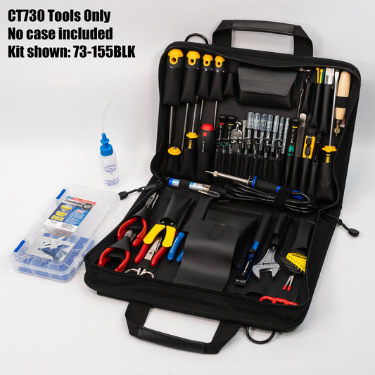 Coffret d'outils Crawford CT730 pour technicien de maintenance biomédicale - Outils de la série 73 uniquement
